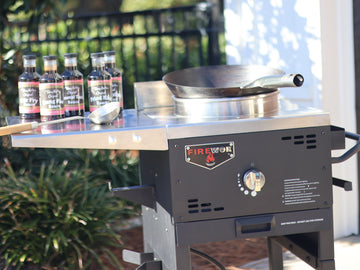 FIREWOK, The FIRST multi-use Outdoor Wok and Commercial Burner Cooking Station!