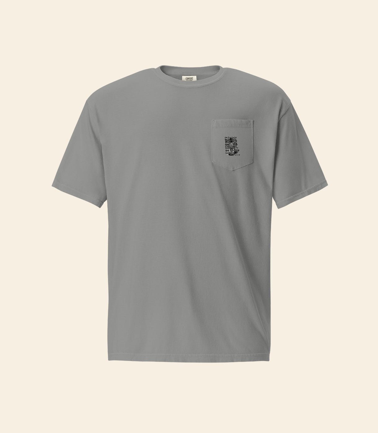Heavyweight Adult Pocket T-Shirt