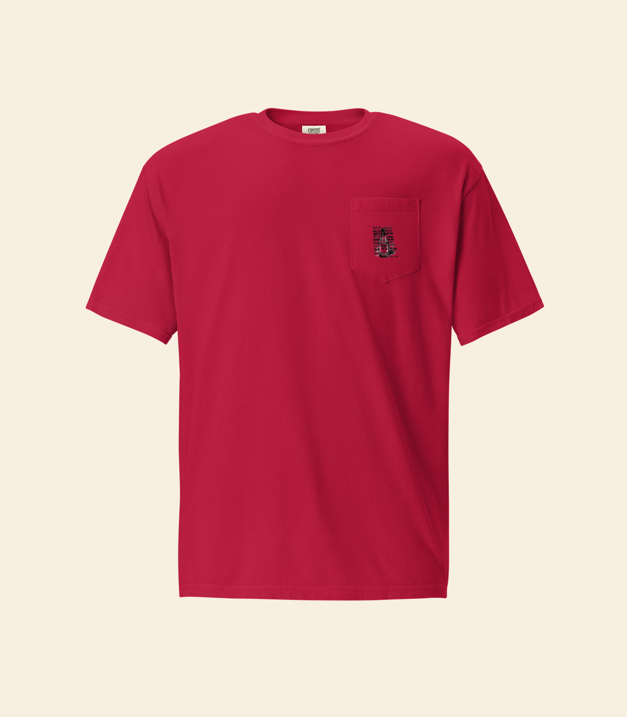 Heavyweight Adult Pocket T-Shirt